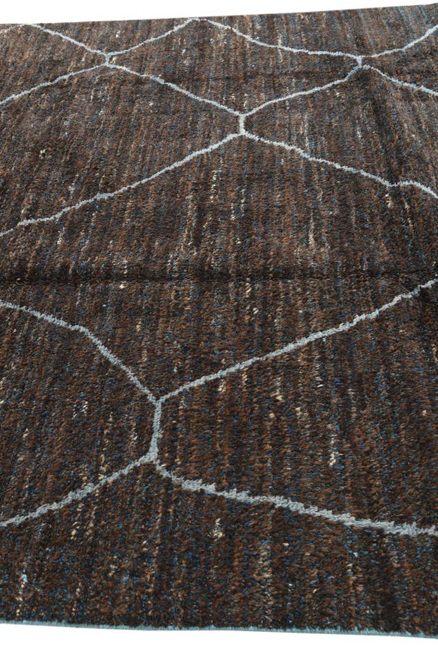Detail image of 8' 8 x 12' 1 Hand Knotted Moroccan Wool Rug