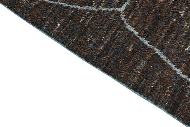 8' 8 x 12' 1 Hand Knotted Moroccan Wool Rug