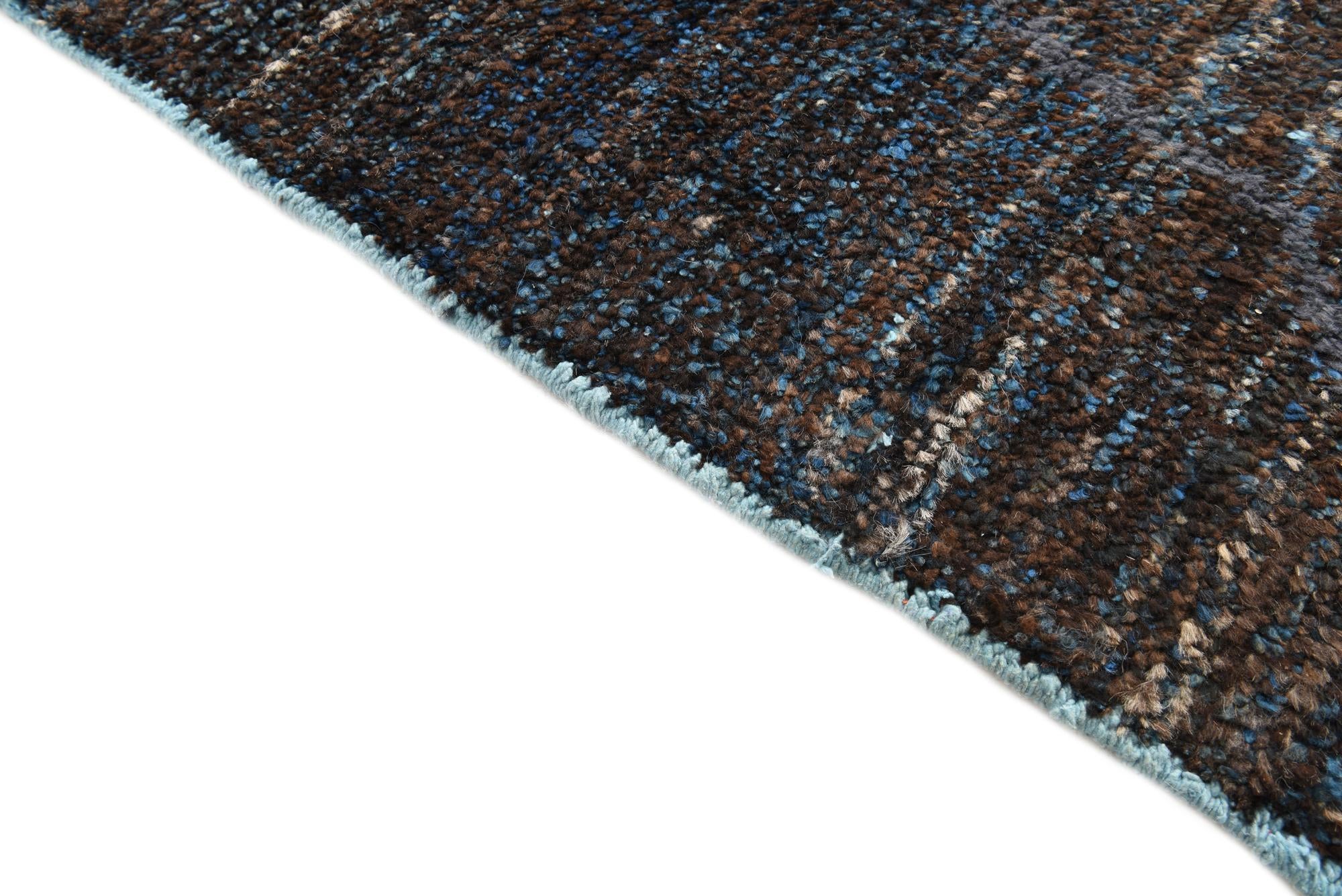 8' 11 x 12' 6 Hand Knotted Moroccan Wool Rug
