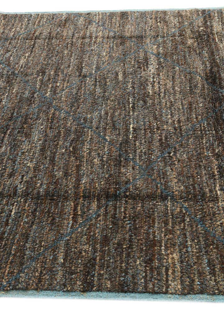 6' 2 x 9' 7 Hand Knotted Moroccan Wool Rug