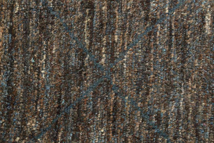 6' 2 x 9' 7 Hand Knotted Moroccan Wool Rug