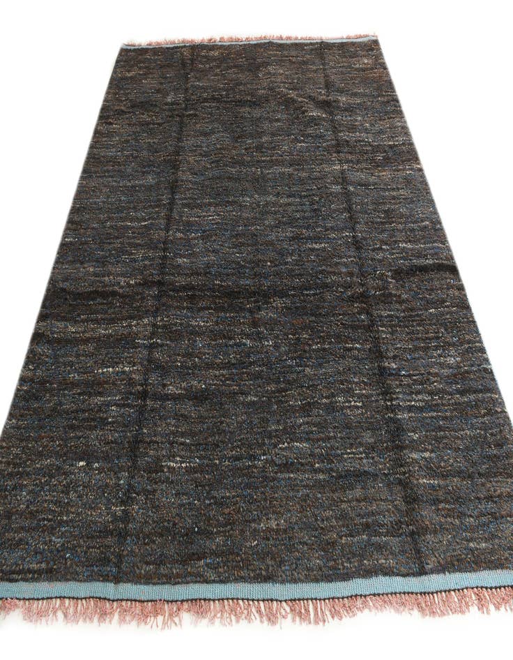 Detail image of 7' 9 x 9' 2  Hand Knotted Moroccan Wool Rug