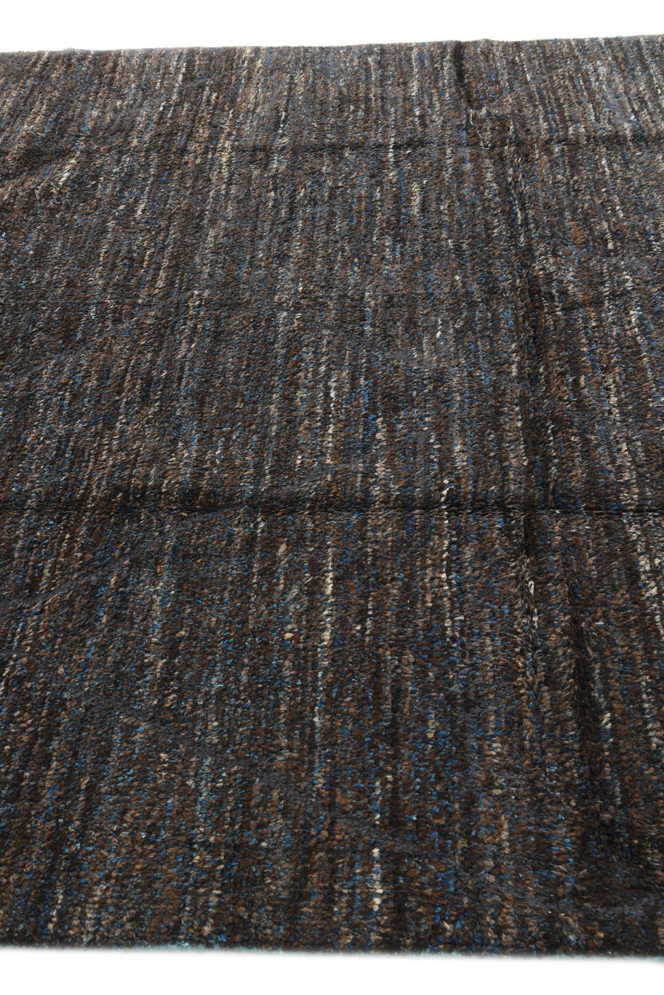 7' 9 x 9' 2 Hand Knotted Moroccan Wool Rug