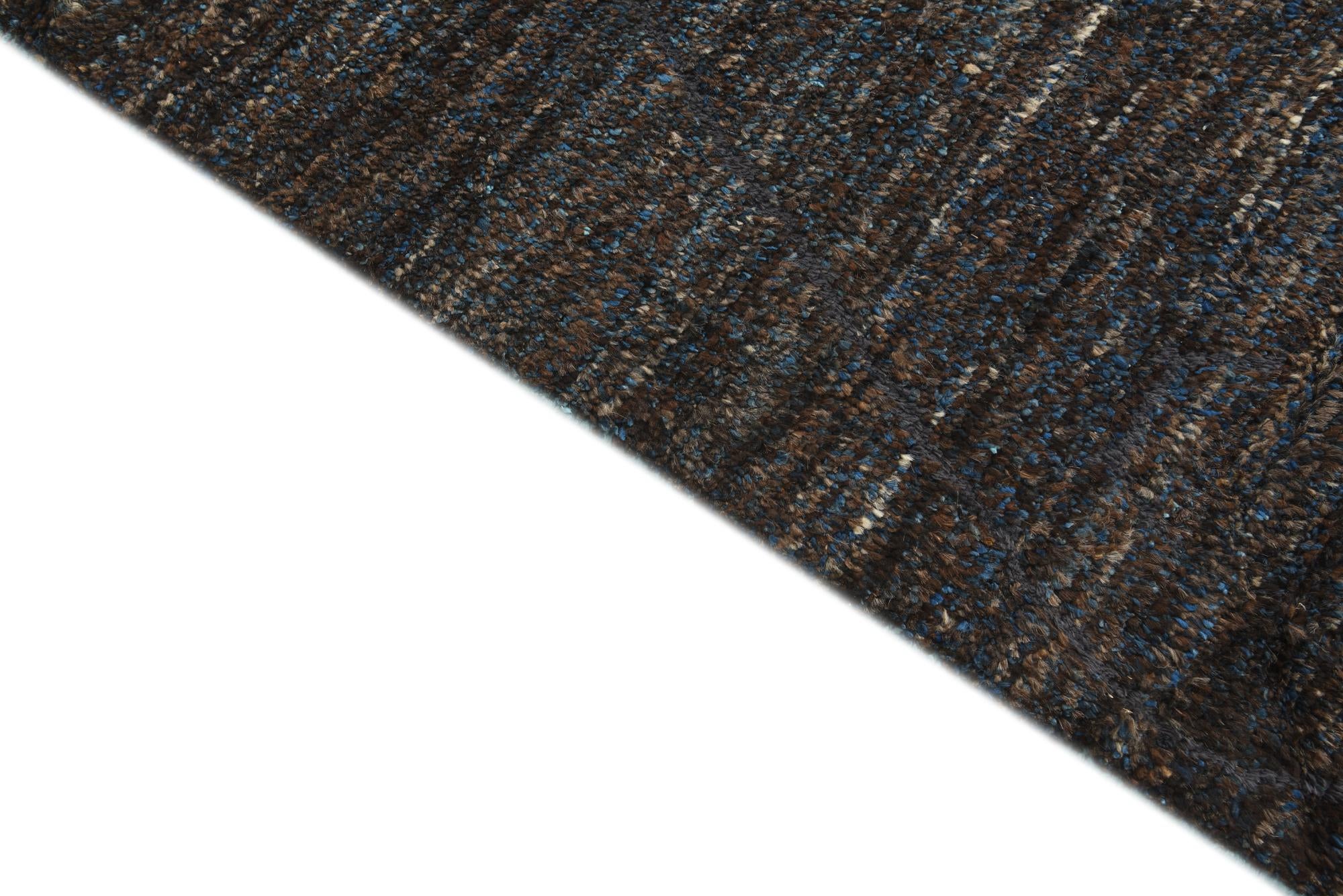 7' 9 x 9' 2 Hand Knotted Moroccan Wool Rug