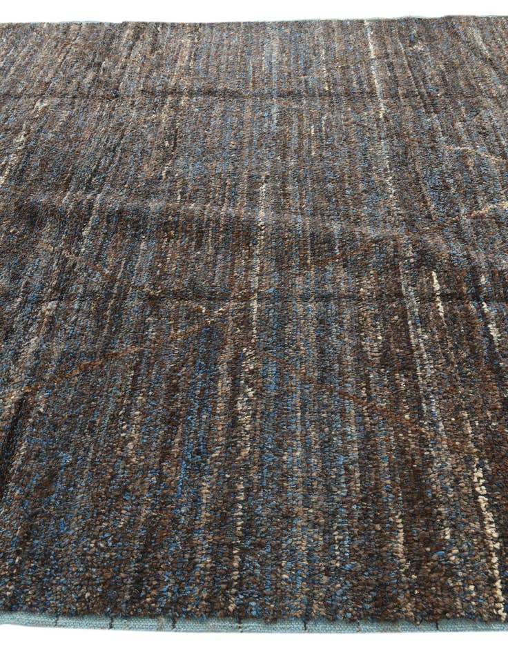 Detail image of 8' 9 x 12' 8  Hand Knotted Moroccan Wool Rug