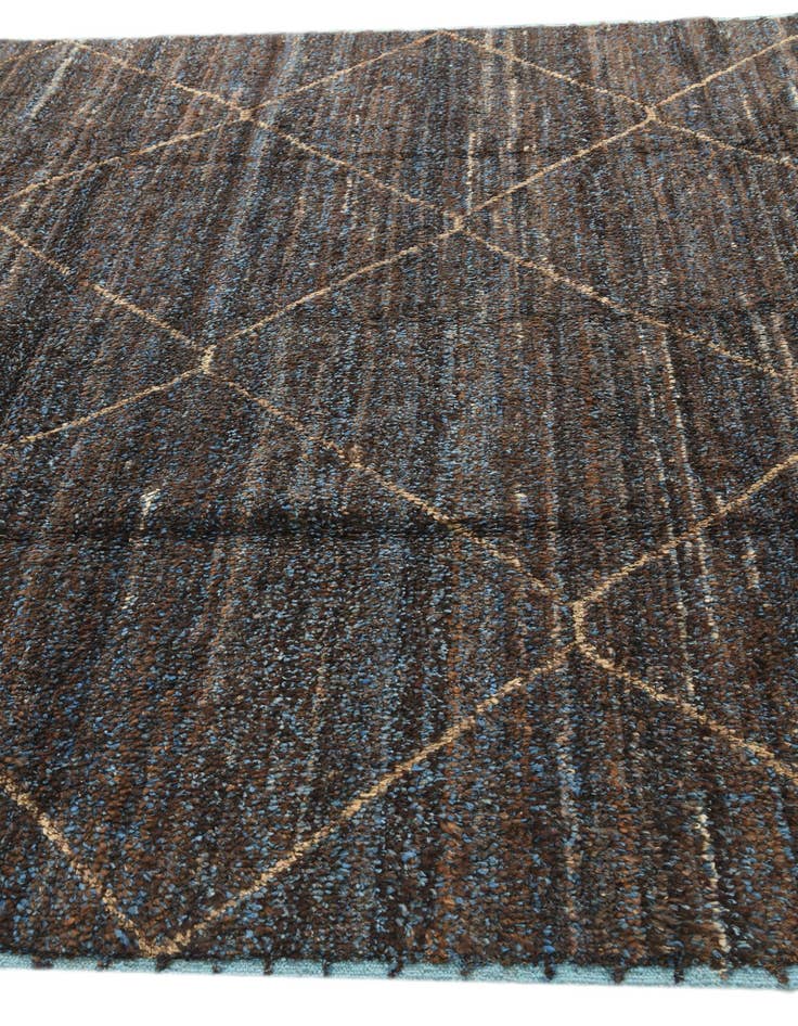 Detail image of 8' 1 x 10' 6  Hand Knotted Moroccan Wool Rug