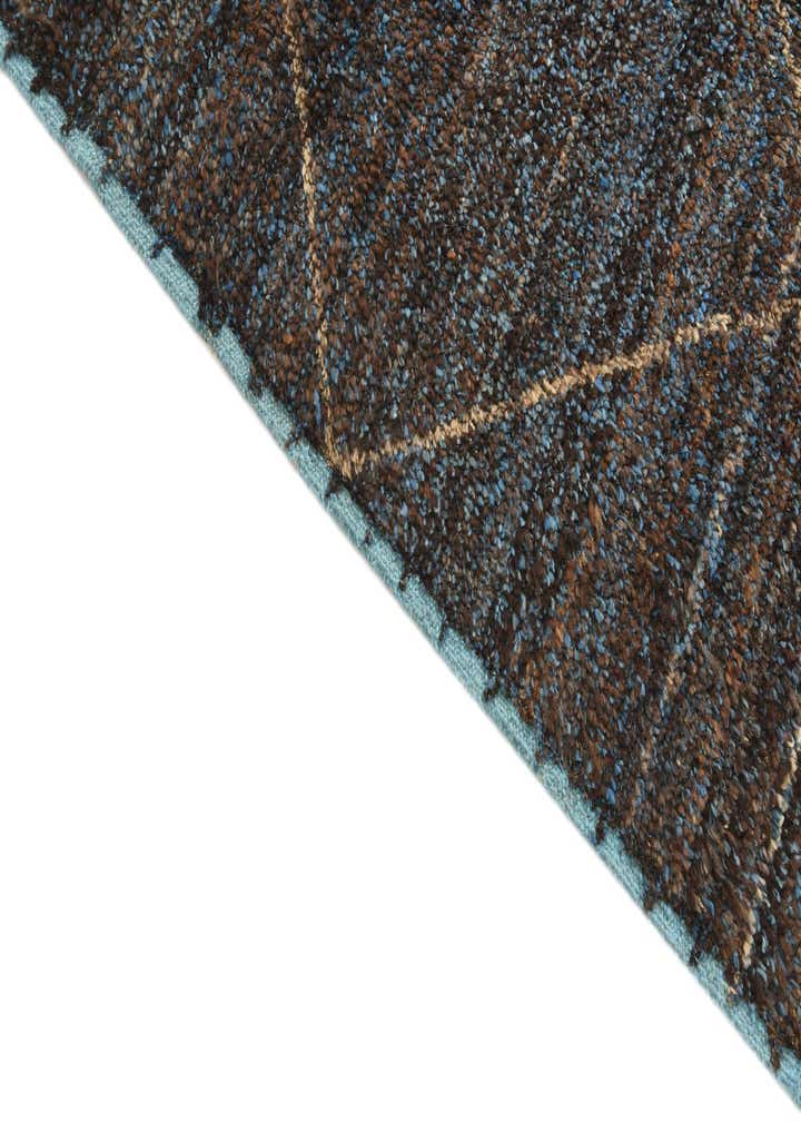 8' 1 x 10' 6 Hand Knotted Moroccan Wool Rug