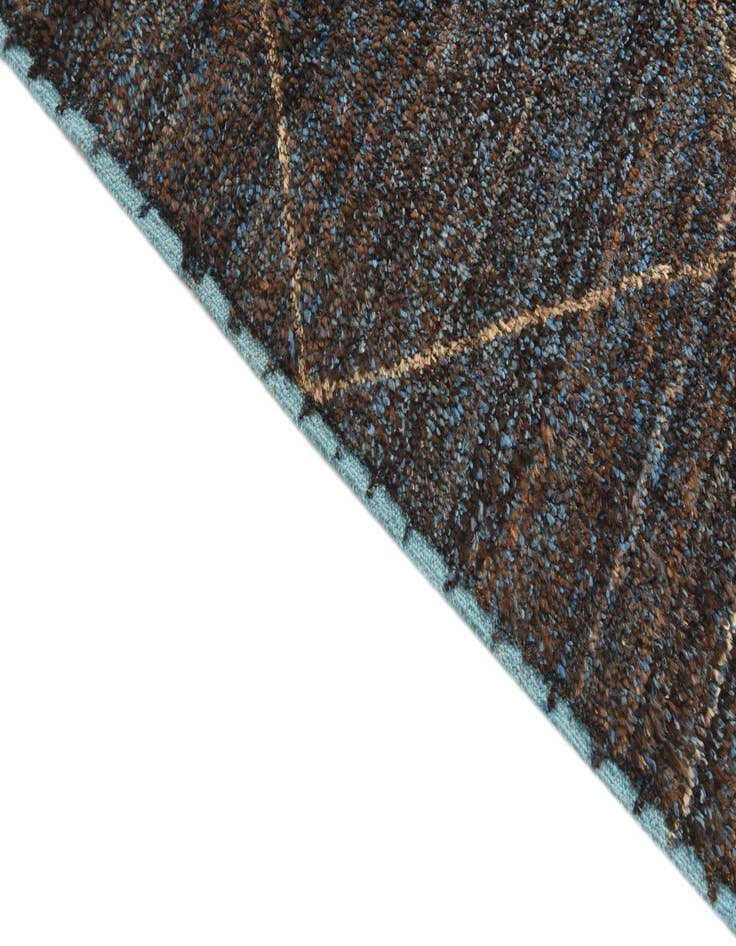 Detail image of 8' 1 x 10' 6  Hand Knotted Moroccan Wool Rug