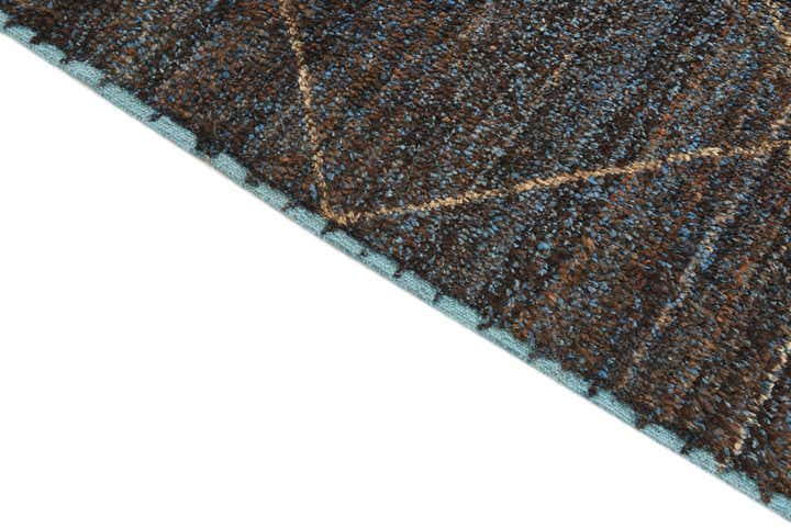 8' 1 x 10' 6 Hand Knotted Moroccan Wool Rug
