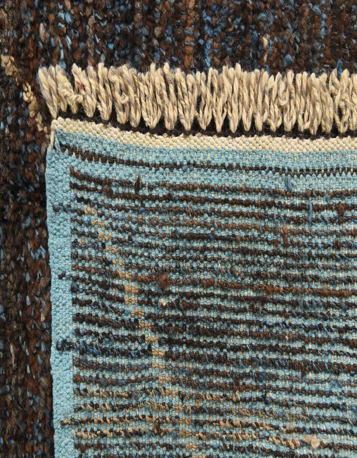 Detail image of 8' 1 x 10' 6  Hand Knotted Moroccan Wool Rug