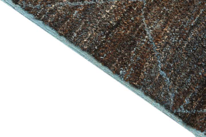 6' 2 x 9' 5 Hand Knotted Moroccan Wool Rug