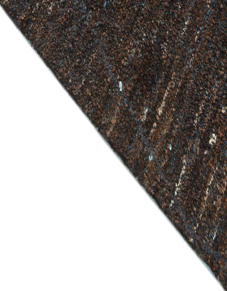 Detail image of 5' 10 x 9' 2  Hand Knotted Moroccan Wool Rug