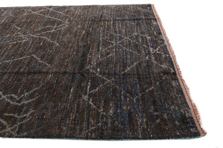 Detail image of 8' x 10' 1 Hand Knotted Moroccan Wool Rug