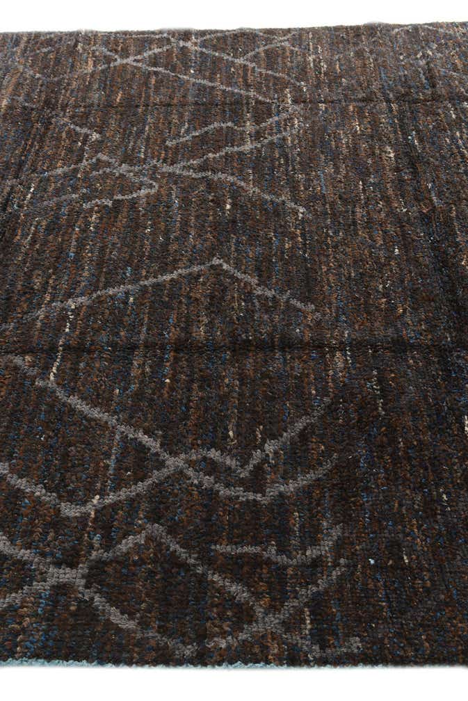 8' x 10' 1 Hand Knotted Moroccan Wool Rug