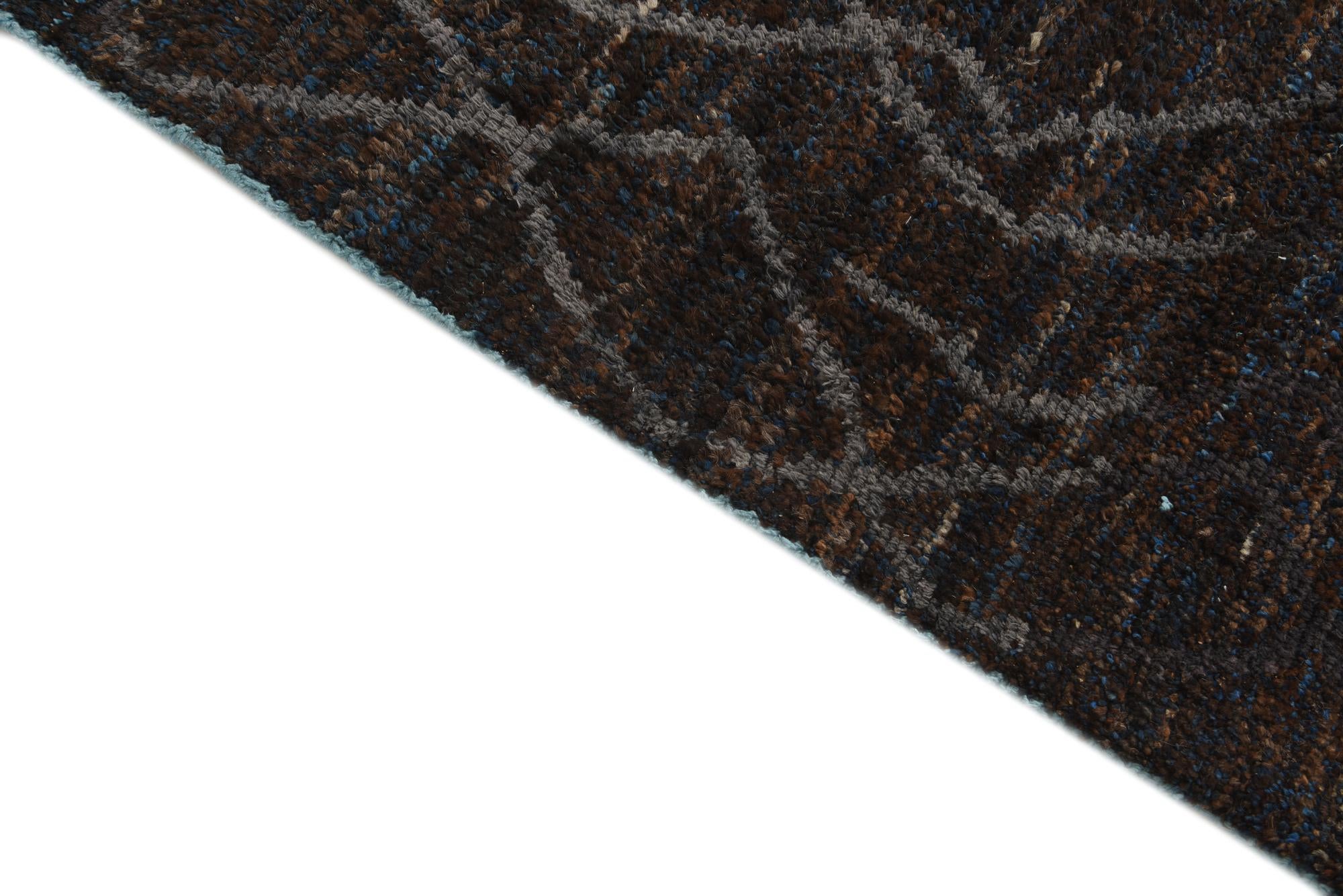 8' x 10' 1 Hand Knotted Moroccan Wool Rug