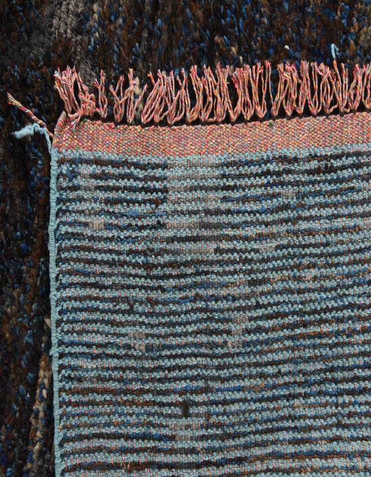 Detail image of 8' x 10' 1  Hand Knotted Moroccan Wool Rug