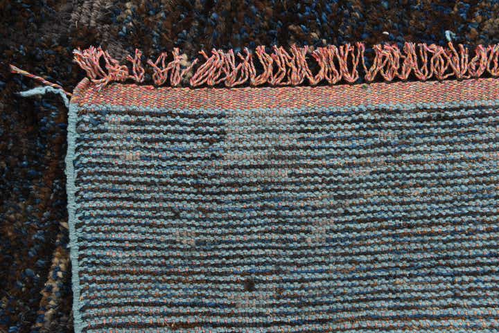 8' x 10' 1 Hand Knotted Moroccan Wool Rug