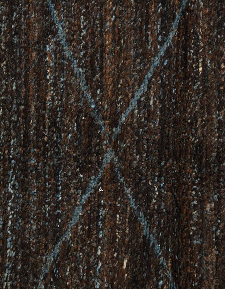 Detail image of 5' 1 x 8' 1  Hand Knotted Moroccan Wool Rug