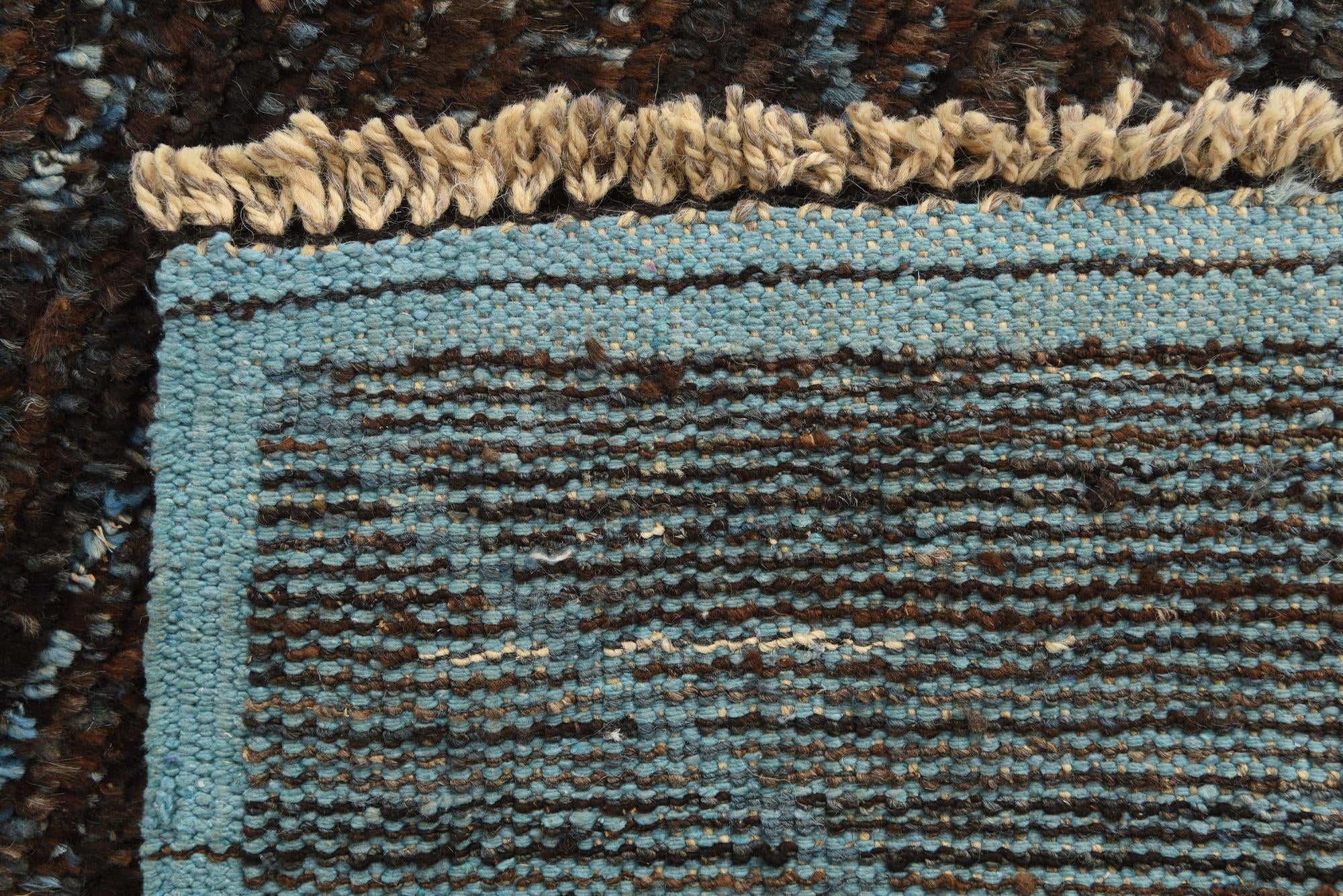 5' 1 x 8' 1 Hand Knotted Moroccan Wool Rug