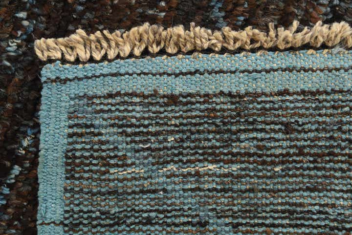 5' 1 x 8' 1 Hand Knotted Moroccan Wool Rug