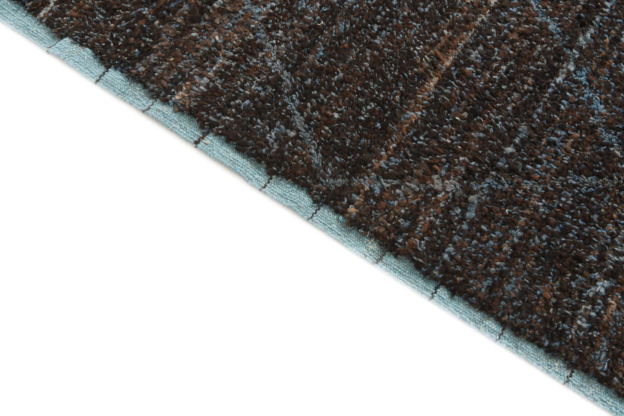 8' x 10' 8 Hand Knotted Moroccan Wool Rug