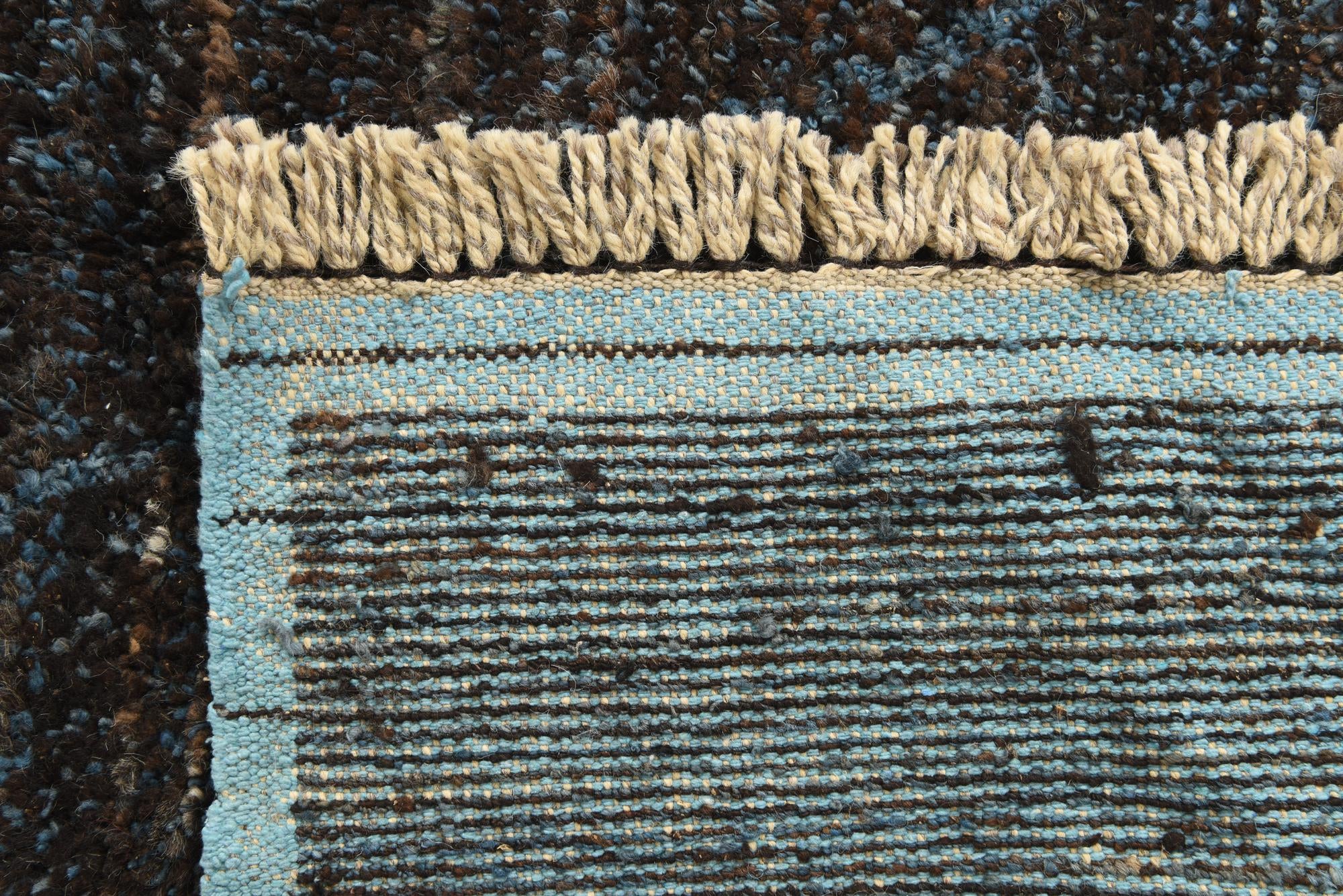 8' x 10' 8 Hand Knotted Moroccan Wool Rug
