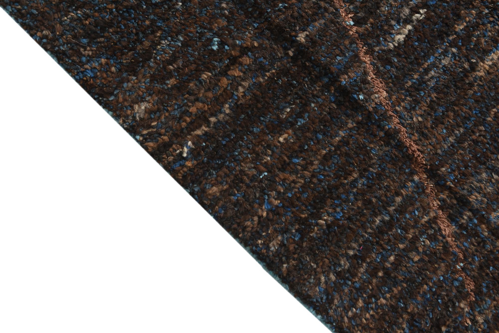 7' 10 x 10' 4 Hand Knotted Moroccan Wool Rug