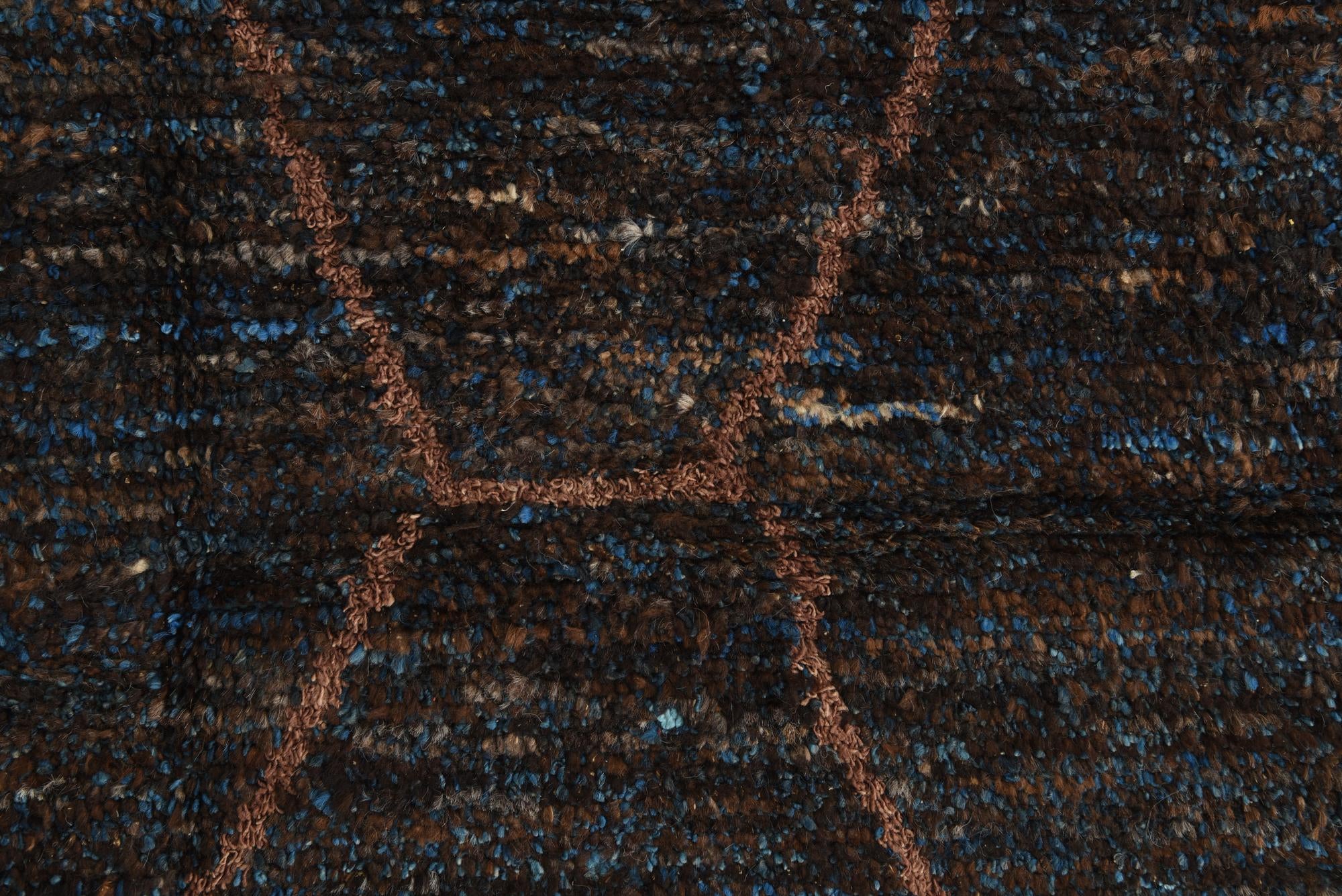 7' 10 x 10' 4 Hand Knotted Moroccan Wool Rug