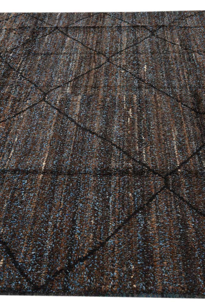 8' 2 x 10' 6 Hand Knotted Moroccan Wool Rug