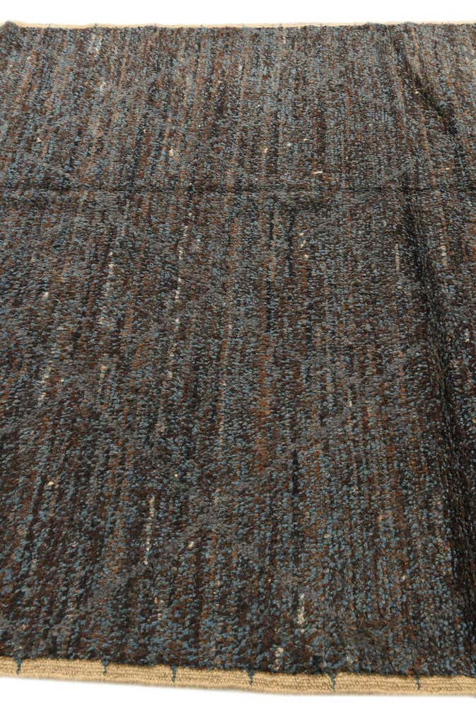 6' 2 x 9' 6 Hand Knotted Moroccan Wool Rug