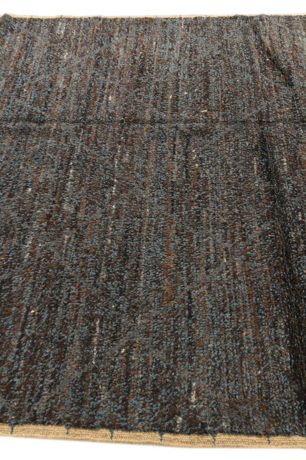 Detail image of 6' 2 x 9' 6 Hand Knotted Moroccan Wool Rug