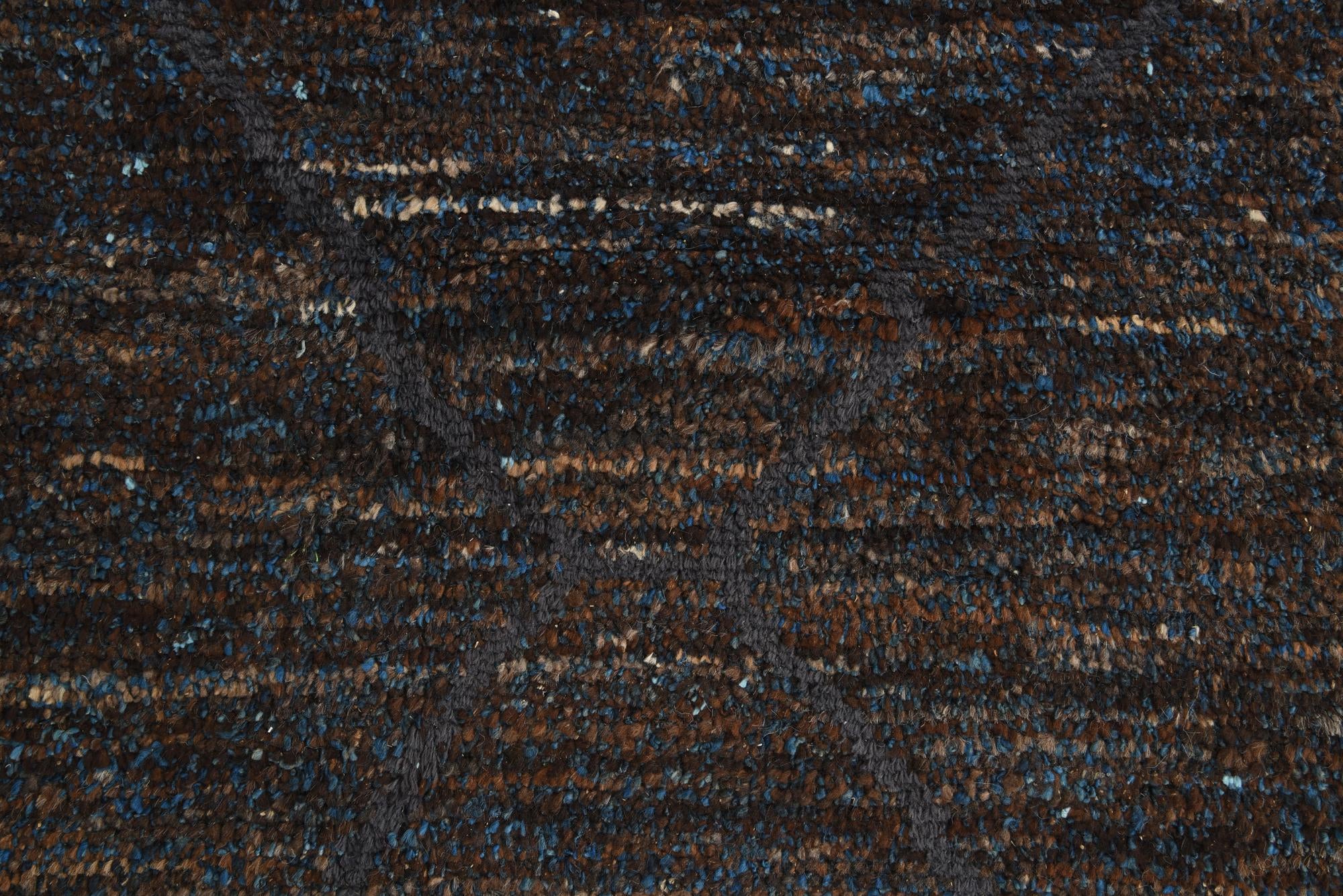 7' 10 x 10' 6 Hand Knotted Moroccan Wool Rug