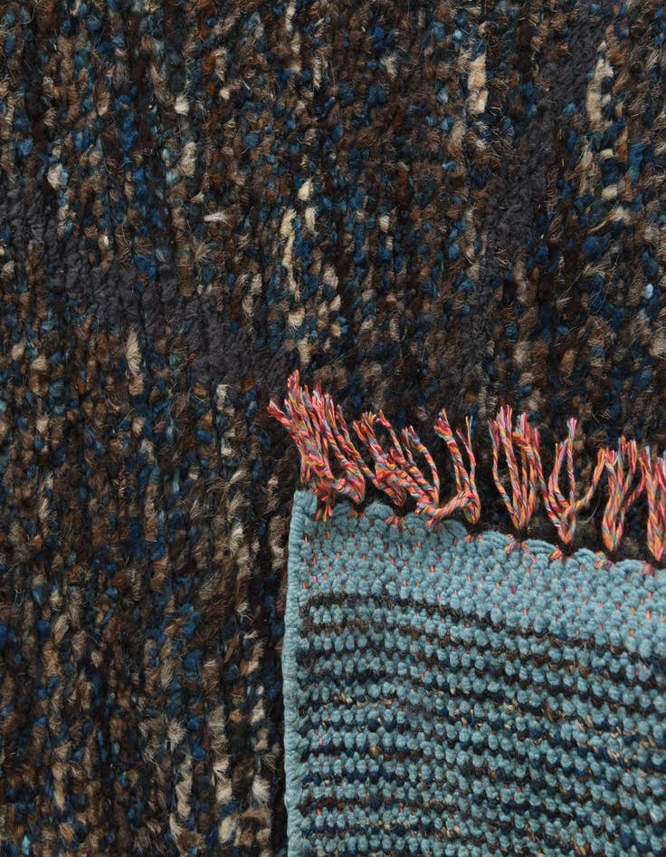 Detail image of 7' 10 x 10' 6  Hand Knotted Moroccan Wool Rug