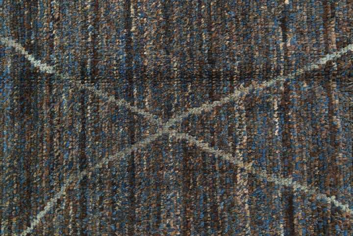 9' 3 x 12' 2 Hand Knotted Moroccan Wool Rug