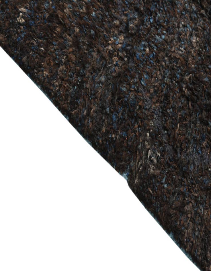 Detail image of 7' 9 x 10' 4  Hand Knotted Moroccan Wool Rug