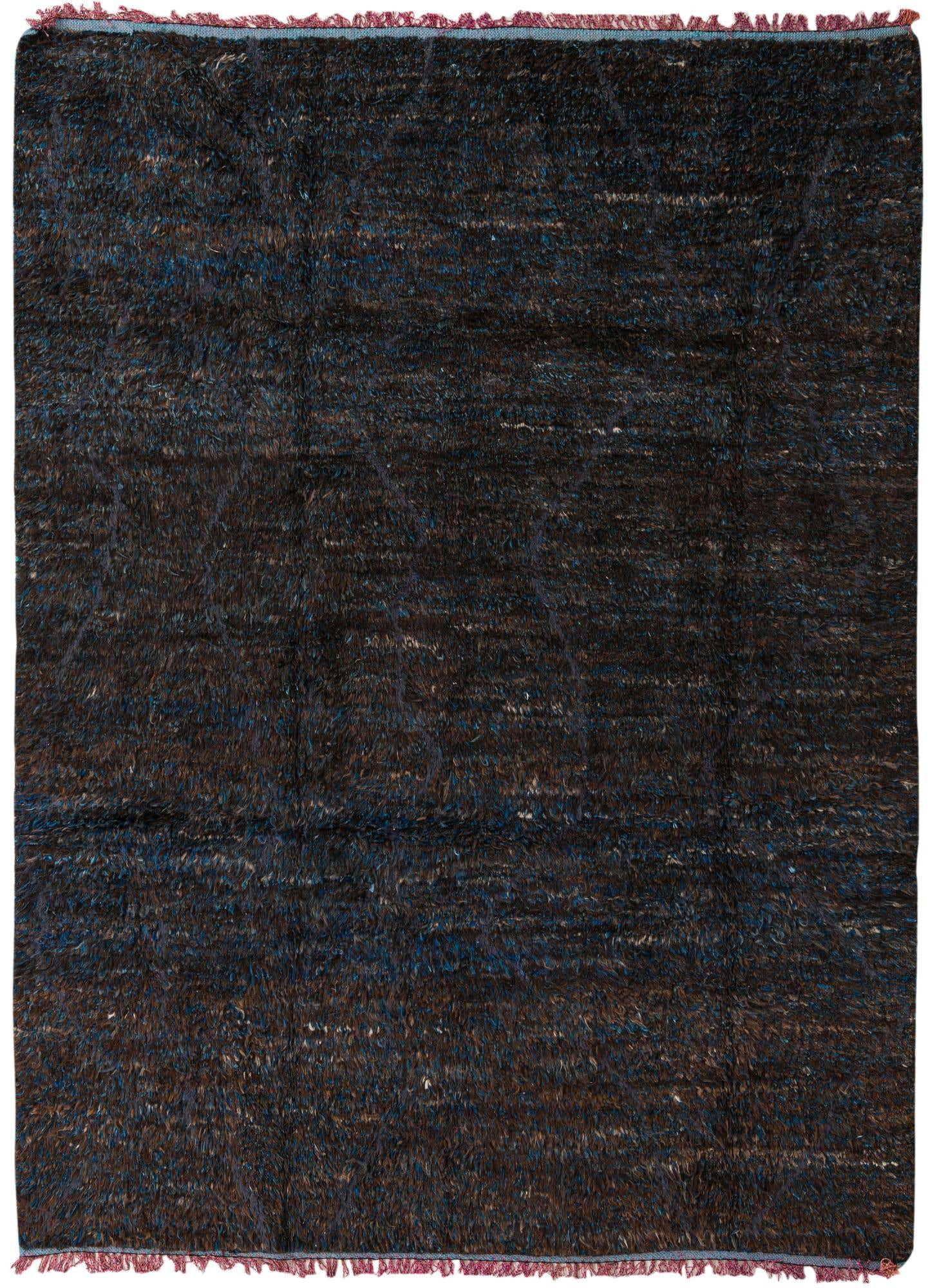 7' 9 x 10' 4 Hand Knotted Moroccan Wool Rug