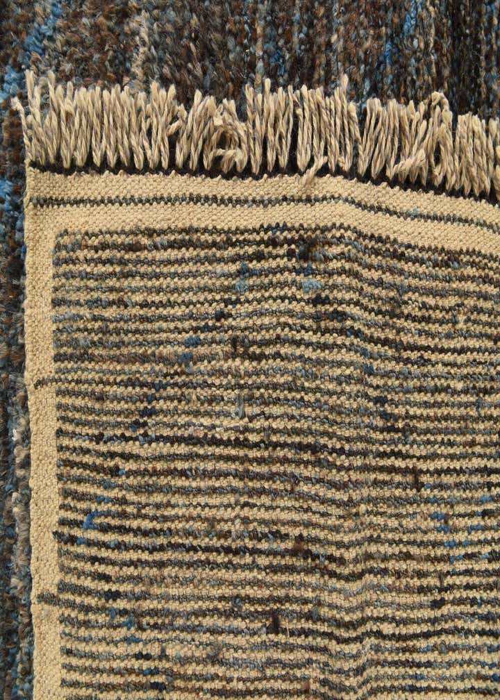 6' 6 x 9' 8 Hand Knotted Moroccan Wool Rug