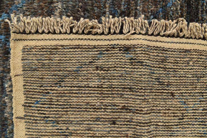 6' 6 x 9' 8 Hand Knotted Moroccan Wool Rug