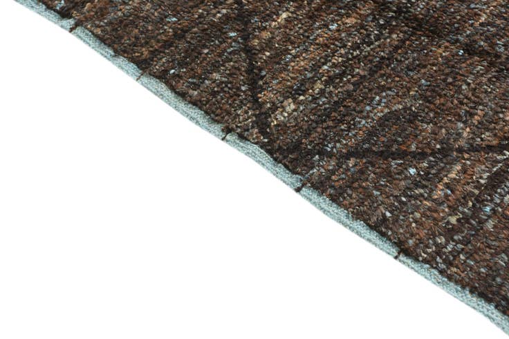 Detail image of 6' 3 x 9' 7 Hand Knotted Moroccan Wool Rug