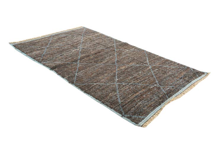 Detail image of 5' x 8' 5 Hand Knotted Moroccan Wool Rug