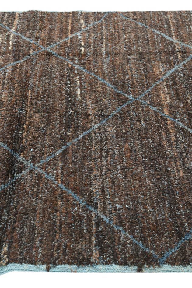 Detail image of 5' x 8' 5 Hand Knotted Moroccan Wool Rug