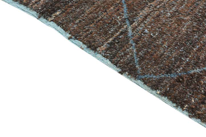 5' x 8' 5 Hand Knotted Moroccan Wool Rug