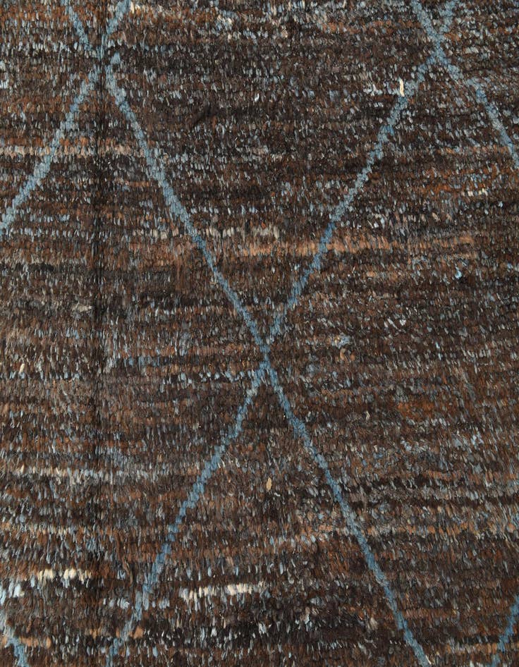 Detail image of 5' x 8' 5  Hand Knotted Moroccan Wool Rug