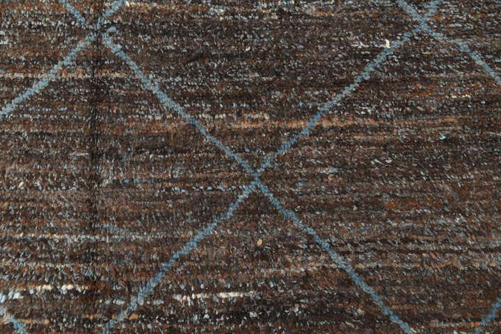5' x 8' 5 Hand Knotted Moroccan Wool Rug