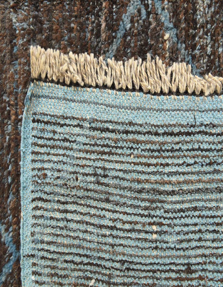 Detail image of 5' x 8' 5  Hand Knotted Moroccan Wool Rug