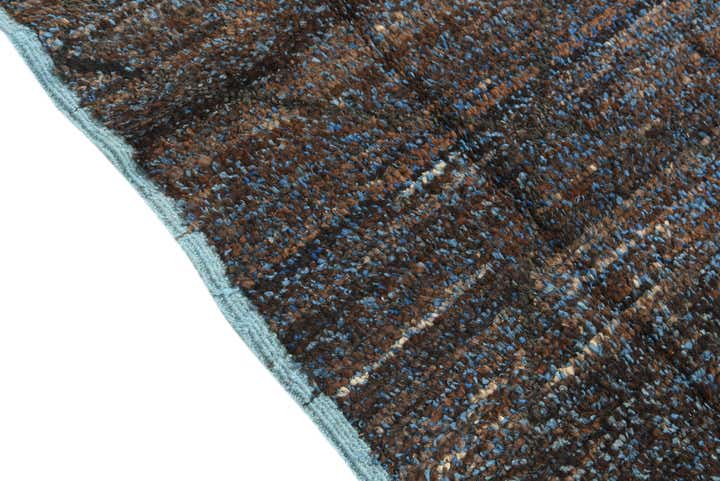 6' 1 x 9' Hand Knotted Moroccan Wool Rug