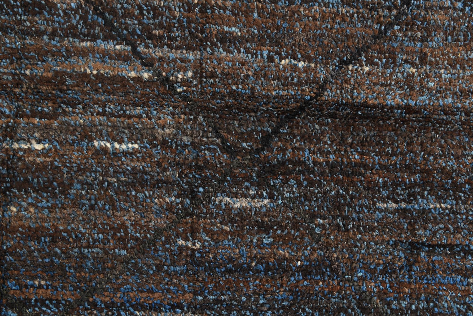 6' 1 x 9' Hand Knotted Moroccan Wool Rug