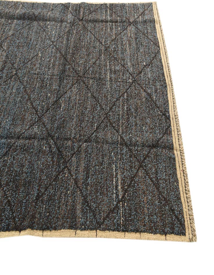 Detail image of 6' 4 x 9' 3  Hand Knotted Moroccan Wool Rug