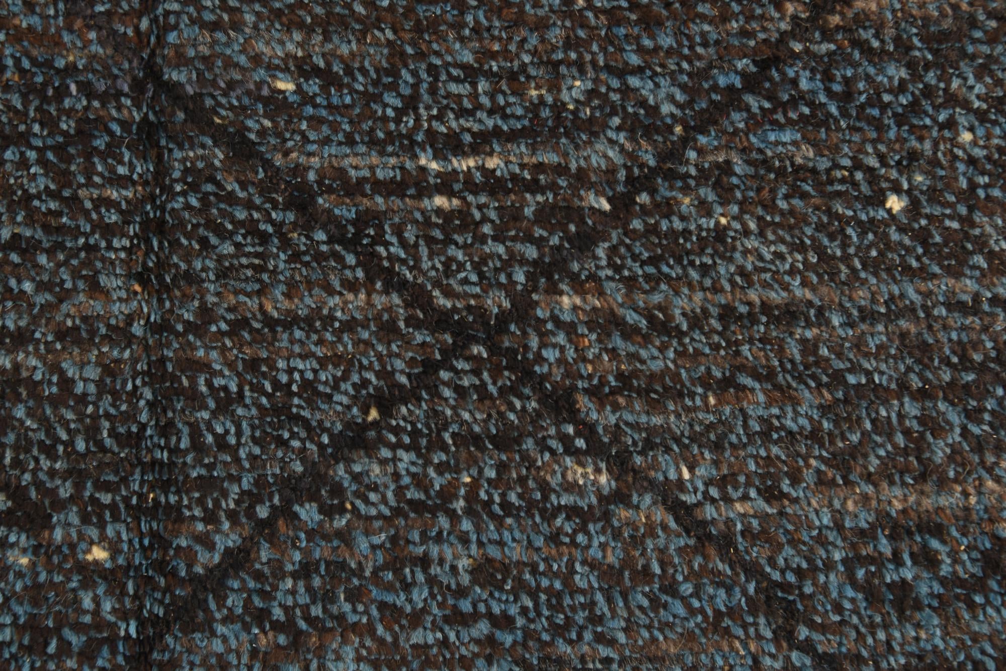 6' 4 x 9' 3 Hand Knotted Moroccan Wool Rug