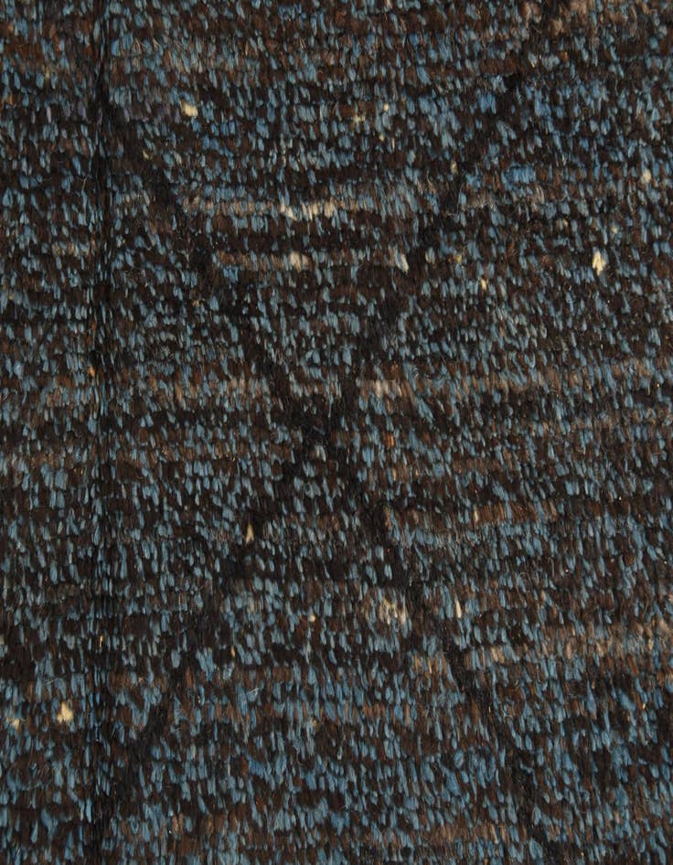 Detail image of 6' 4 x 9' 3  Hand Knotted Moroccan Wool Rug